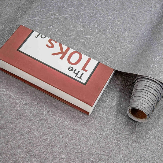 Hõbehall peel&stick tapeet, isekleepuv, veekindel