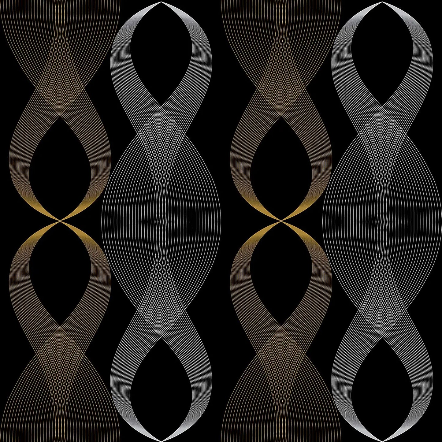 Must Peel & Stick tapeet – geomeetrilise mustriga – ShopPoint24 Must Peel & Stick tapeet – geomeetrilise mustriga