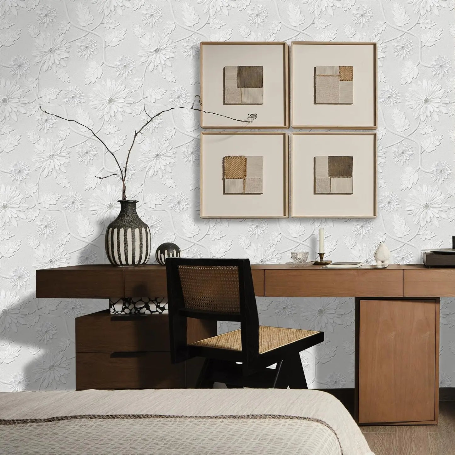 Peel & Stick tapeet – valge ja halli tooniga – ShopPoint24 Peel & Stick tapeet – valge ja halli tooniga