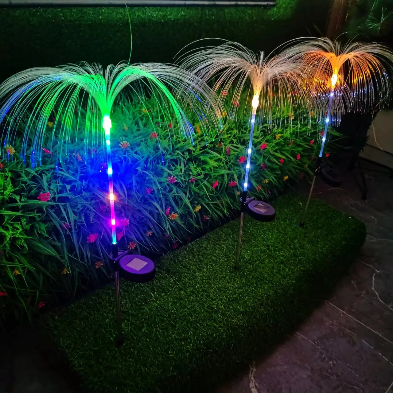 Solar Jellyfish Garden Lights Outdoor Waterproof LED