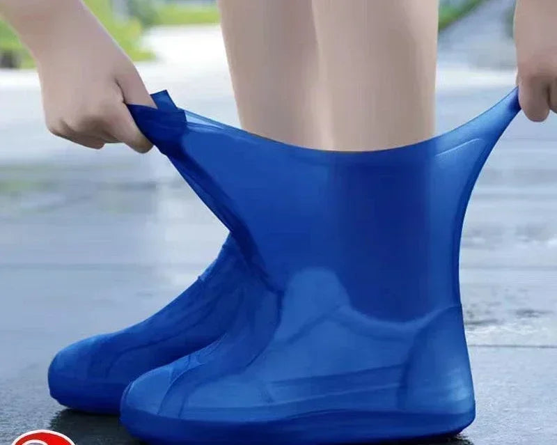 1Pair Silicone WaterProof Shoe Covers lip-resistant Rubber Rain Boot Rain Gear Overshoes Accessories For Outdoor Rainy Day – ShopPoint24 1Pair Silicone WaterProof Shoe Covers lip-resistant Rubber Rain Boot Rain Gear Overshoes Accessories For Outdoor Rainy Day