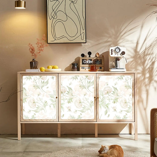 Vintage boho lilleline tapeet – isekleepuv peel &stick ja kergelt eemaldatav