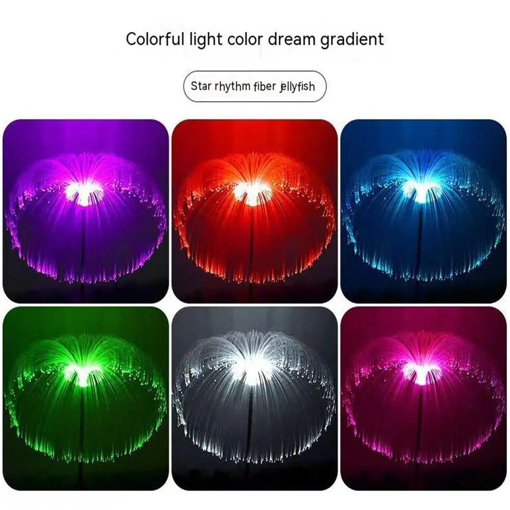 Solar Jellyfish Garden Lights Outdoor Waterproof LED