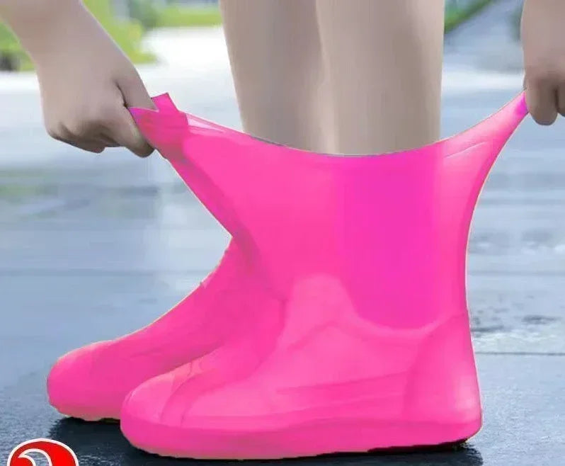 1Pair Silicone WaterProof Shoe Covers lip-resistant Rubber Rain Boot Rain Gear Overshoes Accessories For Outdoor Rainy Day – ShopPoint24 1Pair Silicone WaterProof Shoe Covers lip-resistant Rubber Rain Boot Rain Gear Overshoes Accessories For Outdoor Rainy Day