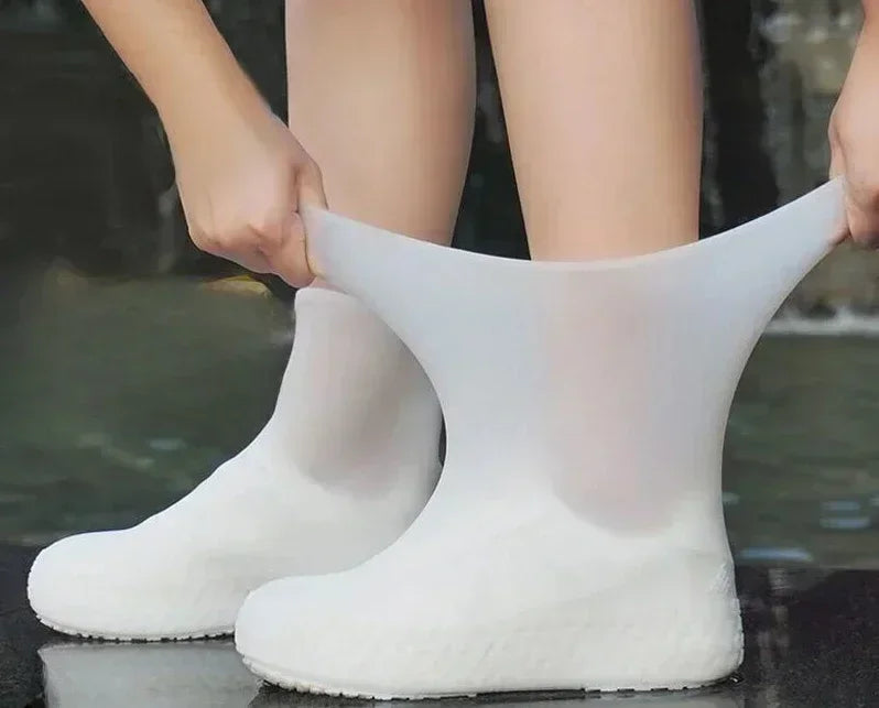 1Pair Silicone WaterProof Shoe Covers lip-resistant Rubber Rain Boot Rain Gear Overshoes Accessories For Outdoor Rainy Day – ShopPoint24 1Pair Silicone WaterProof Shoe Covers lip-resistant Rubber Rain Boot Rain Gear Overshoes Accessories For Outdoor Rainy Day