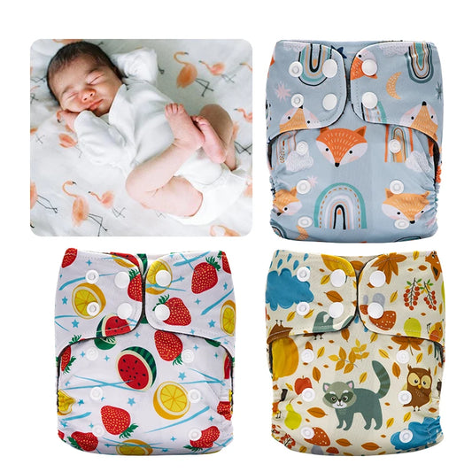 Reusable diapers small soft ecological for 0-3 months newborn