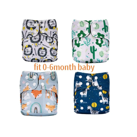 Baby Cloth Diapers  Washable Reusable Ecological Bamboo charcoal