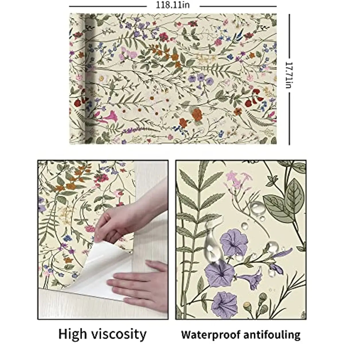 Lilleline Peel & Stick tapeet