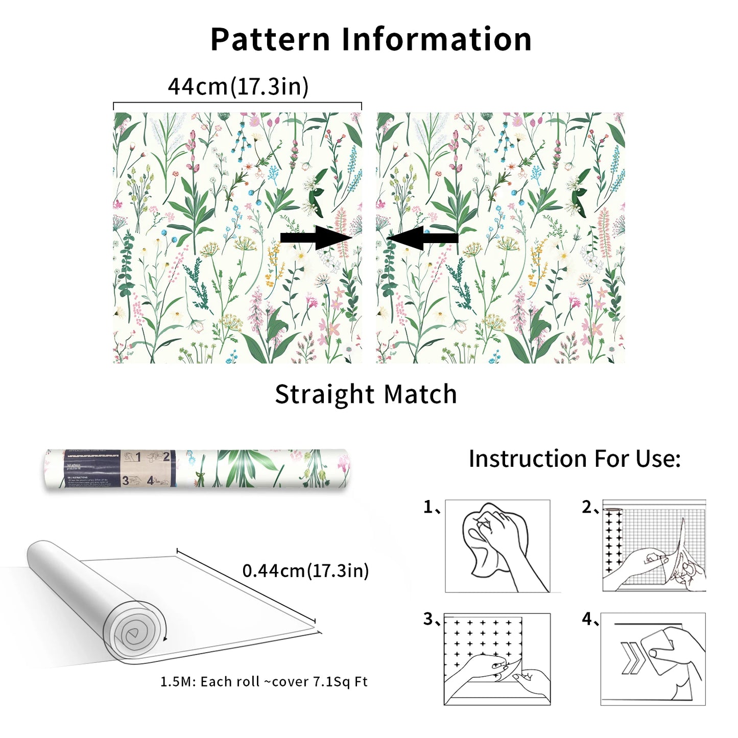 Peel & Stick lilleline tapeet