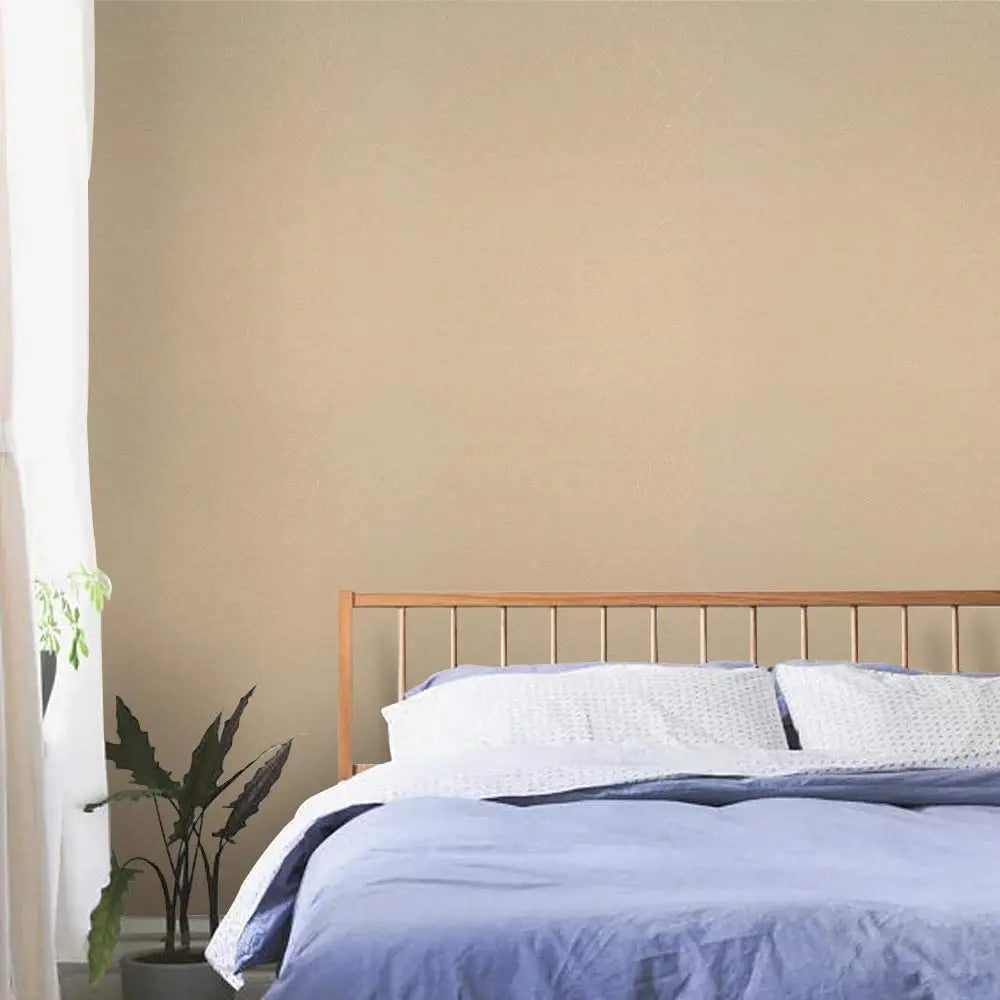 Kollane siidise tekstuuriga reljeefne Peel & Stick tapeet