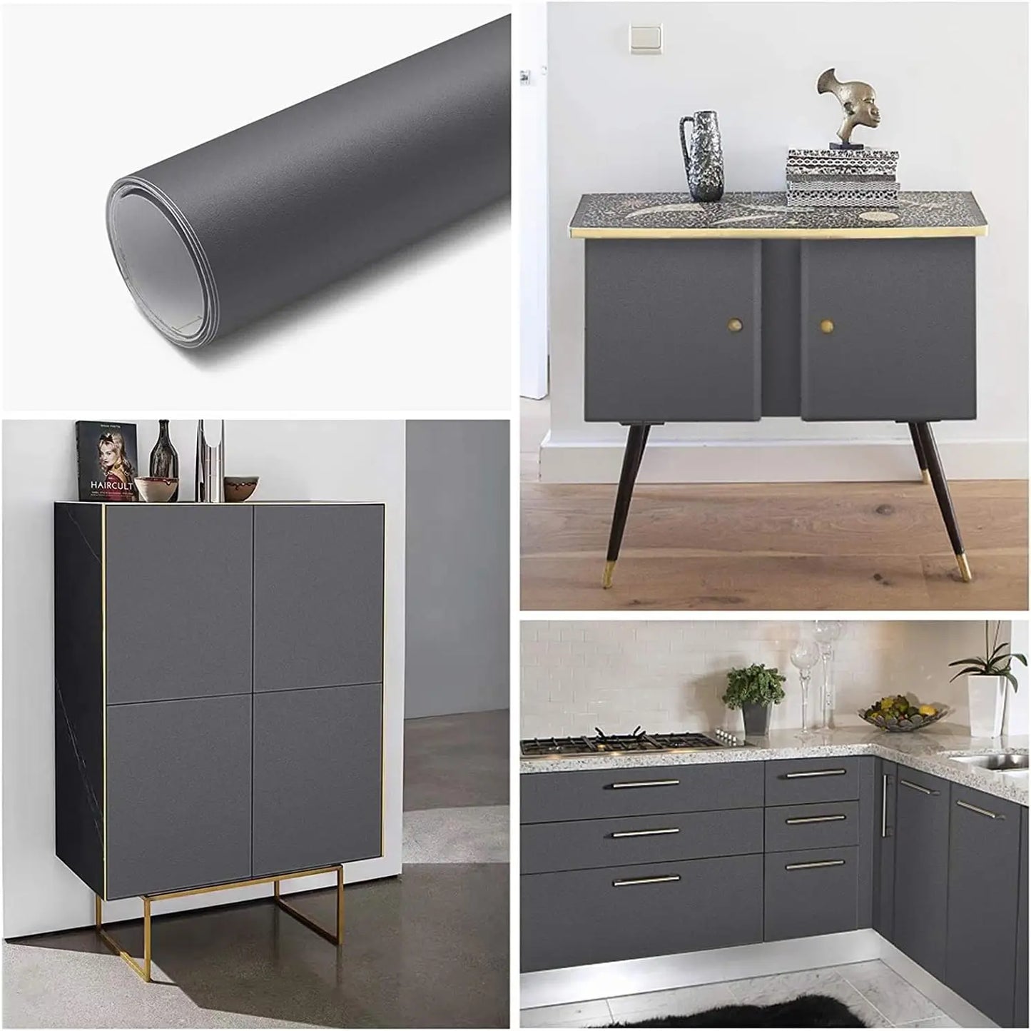 Peel & stick roheline matt tapeet