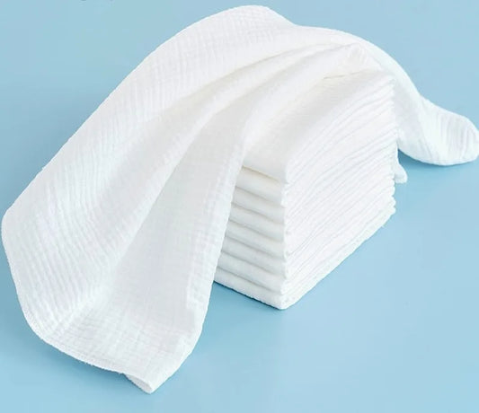 5pcs/lot 100% Cotton Baby Diapers 45*43cm Washable