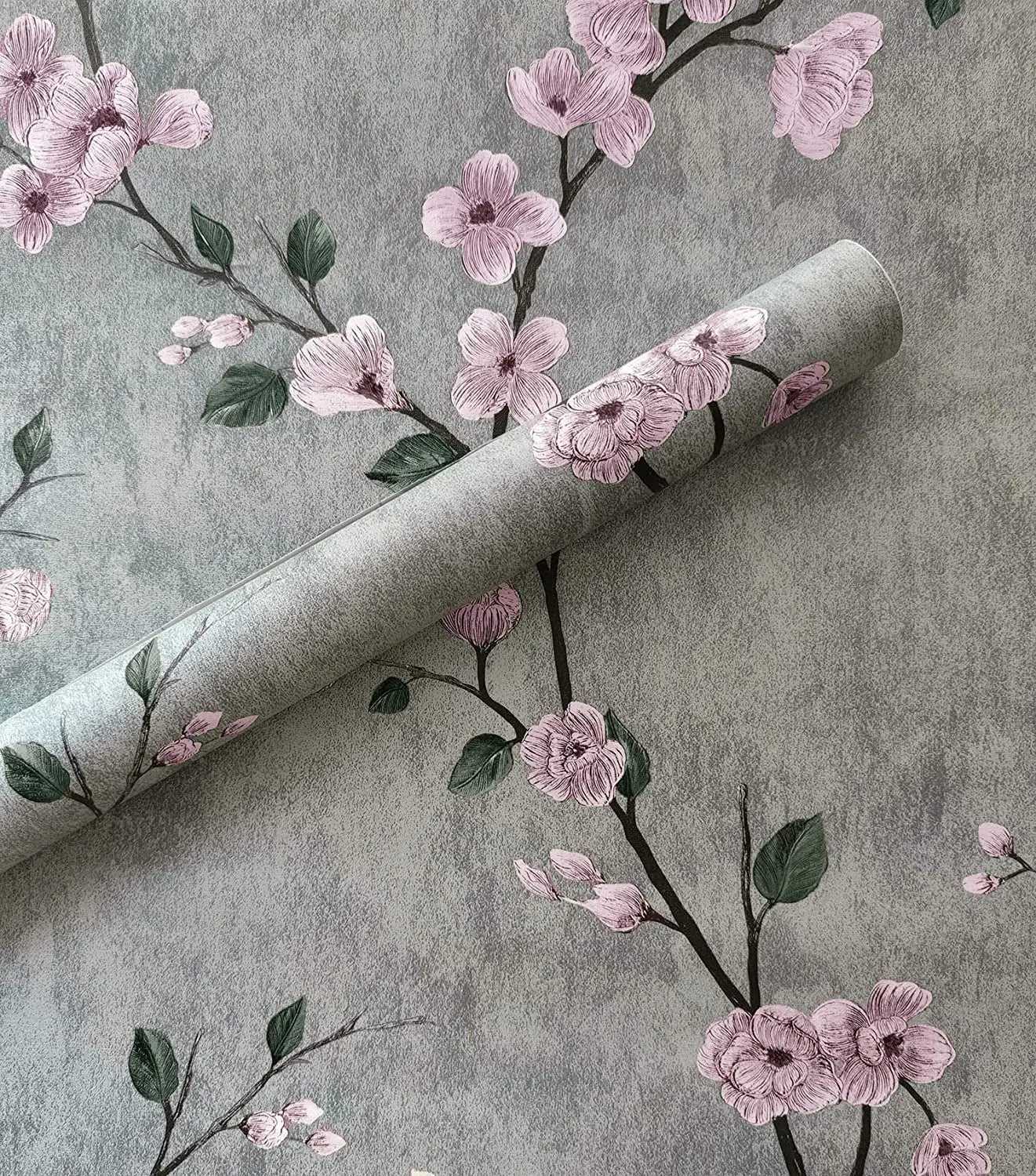 Image of Lihtsalt paigaldatav lilleline Peel and Stick dekoratiivne tapeet. – saadaval Shoppoint24