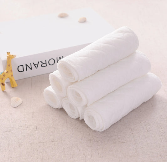 Baby Reusable Diapers Washable Ecological Cotton 2/5pcs/10pcs