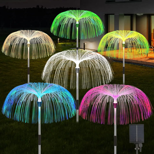Solar Jellyfish Garden Lights Outdoor Waterproof LED