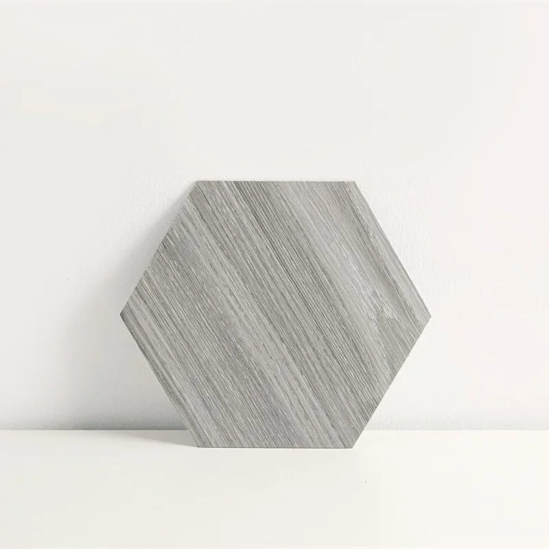 Kuusnurkse mustriga puidusüüga isekleepuvad põranda või seina plaadid